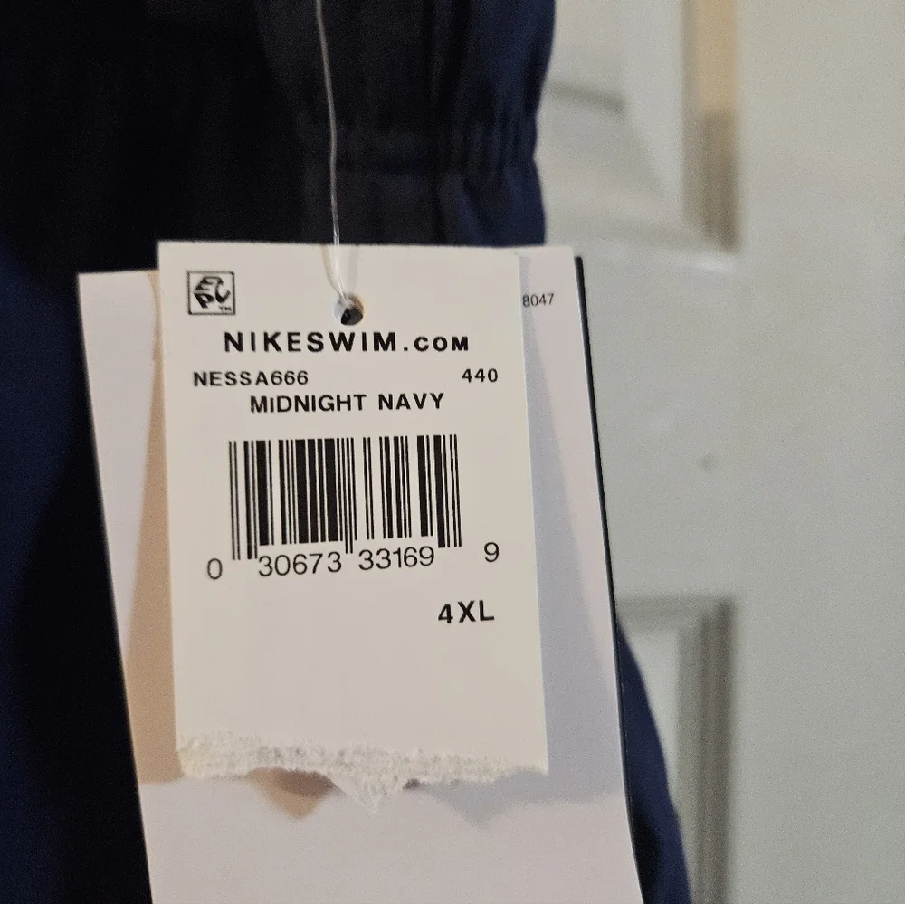 NIKE MENS SWIM TRUNKS: MESH BRIEF LINER: MIDNIGHT BLUE: NEW WITH TAGS: SIZE 4X